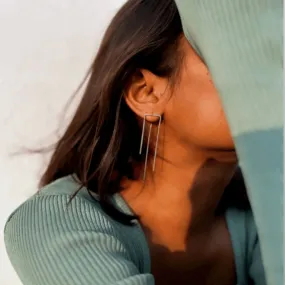 Asymmetrical Earrings | Unique Silver Jewellery | Bold & Beautiful
