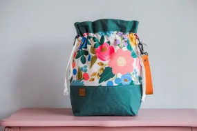 Edinbag - Bold Flowers metallic