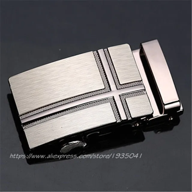 Genuine Leather Belts For Men Automatic Male Belts Cummerbunds Leather Belt Men dropshipping Black Belts cinturon hombre