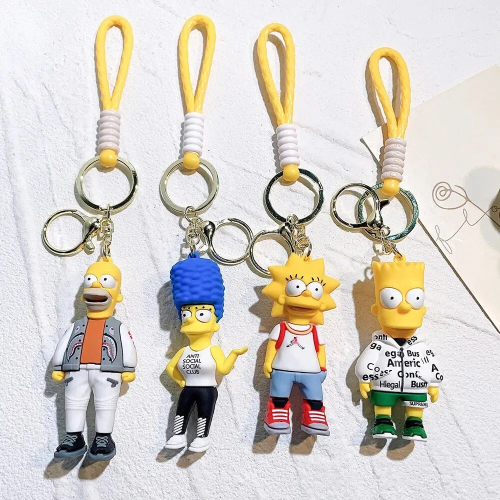 Kawaii Simpson Keychain