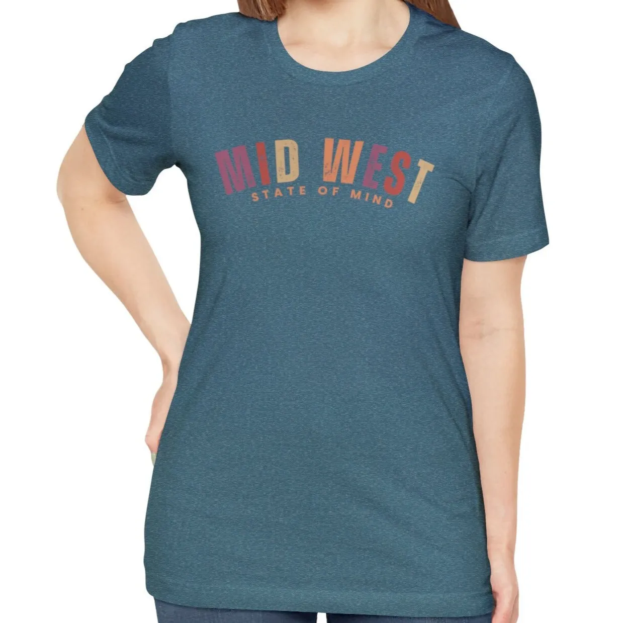 Midwest State of Mind Women's Bella Canvas T-Shirt