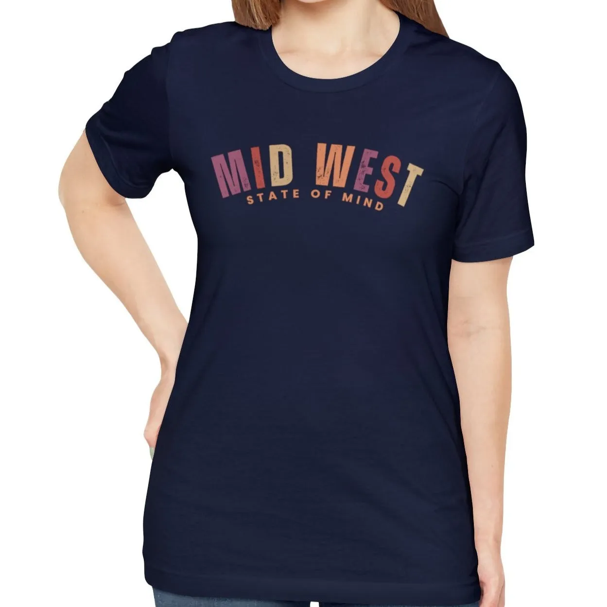 Midwest State of Mind Women's Bella Canvas T-Shirt