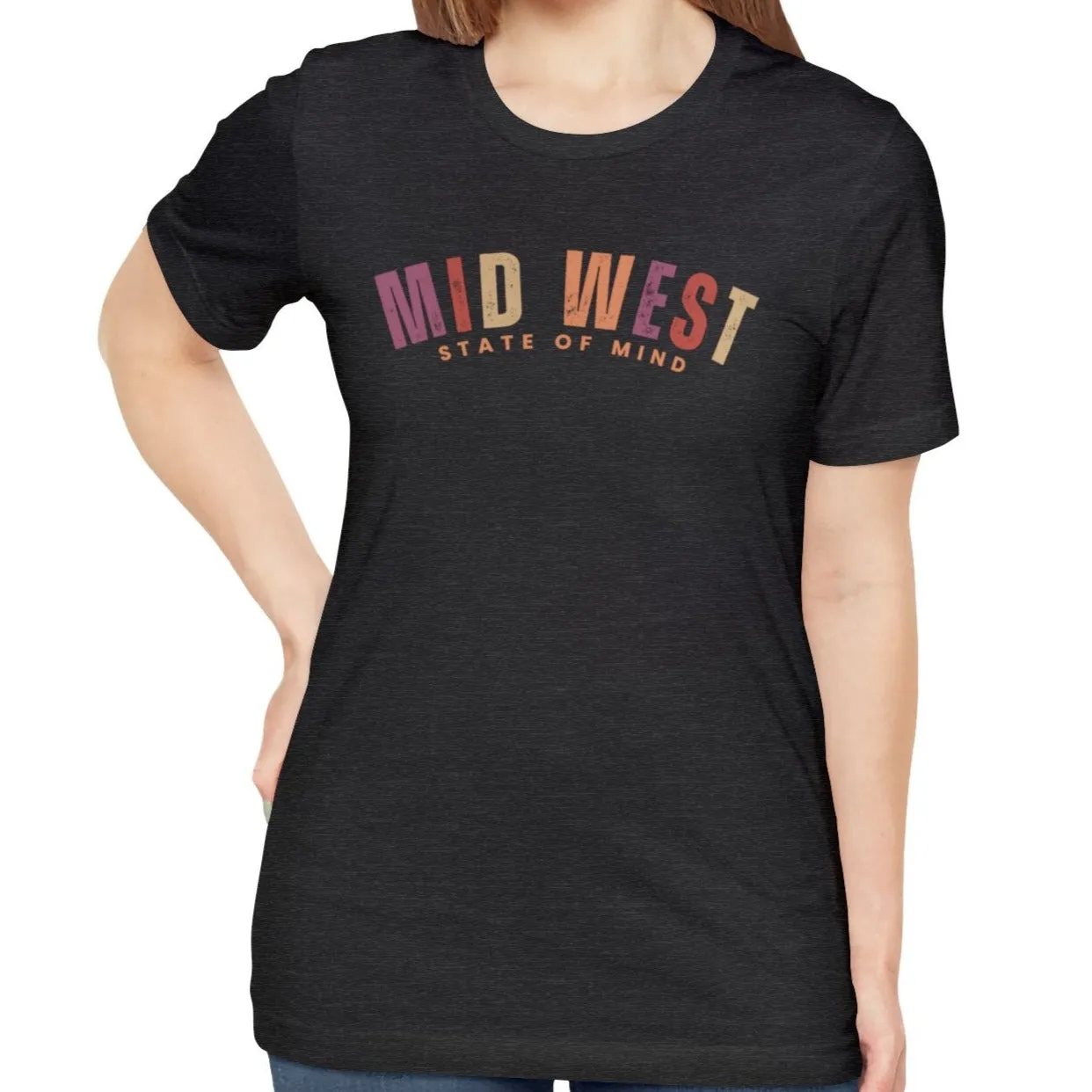 Midwest State of Mind Women's Bella Canvas T-Shirt