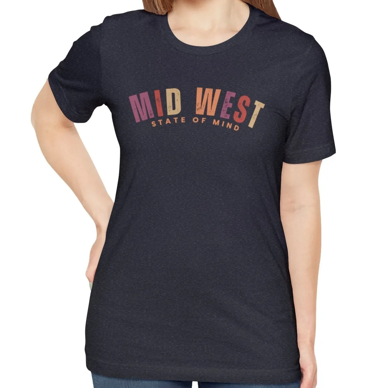 Midwest State of Mind Women's Bella Canvas T-Shirt