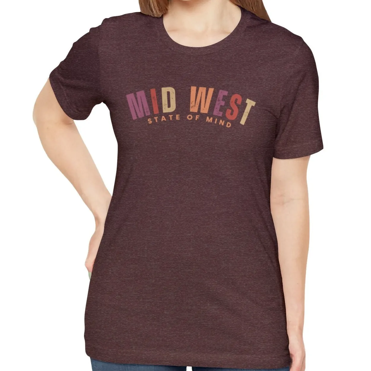 Midwest State of Mind Women's Bella Canvas T-Shirt