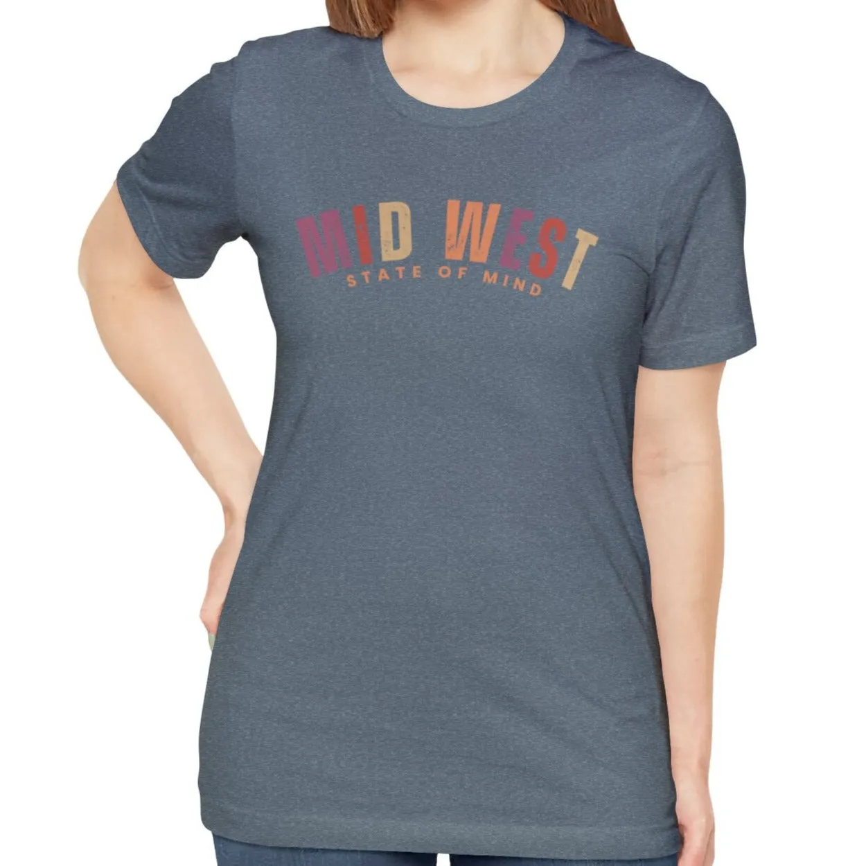 Midwest State of Mind Women's Bella Canvas T-Shirt
