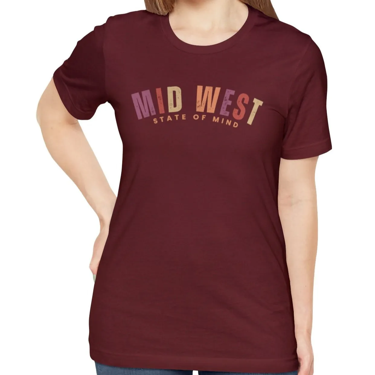 Midwest State of Mind Women's Bella Canvas T-Shirt