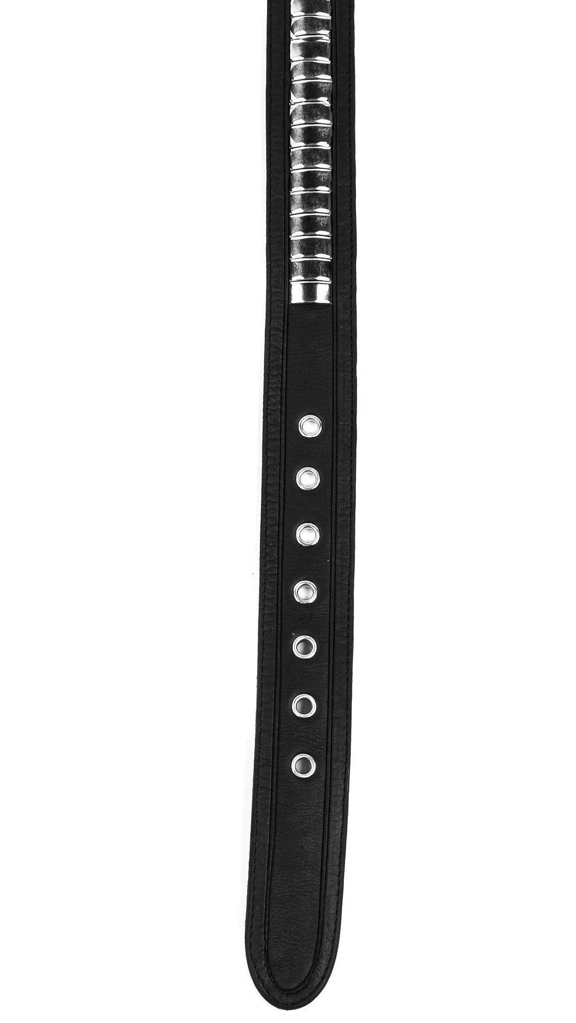 Nu Metal Silver Studded Leather Punk Rocker Belt
