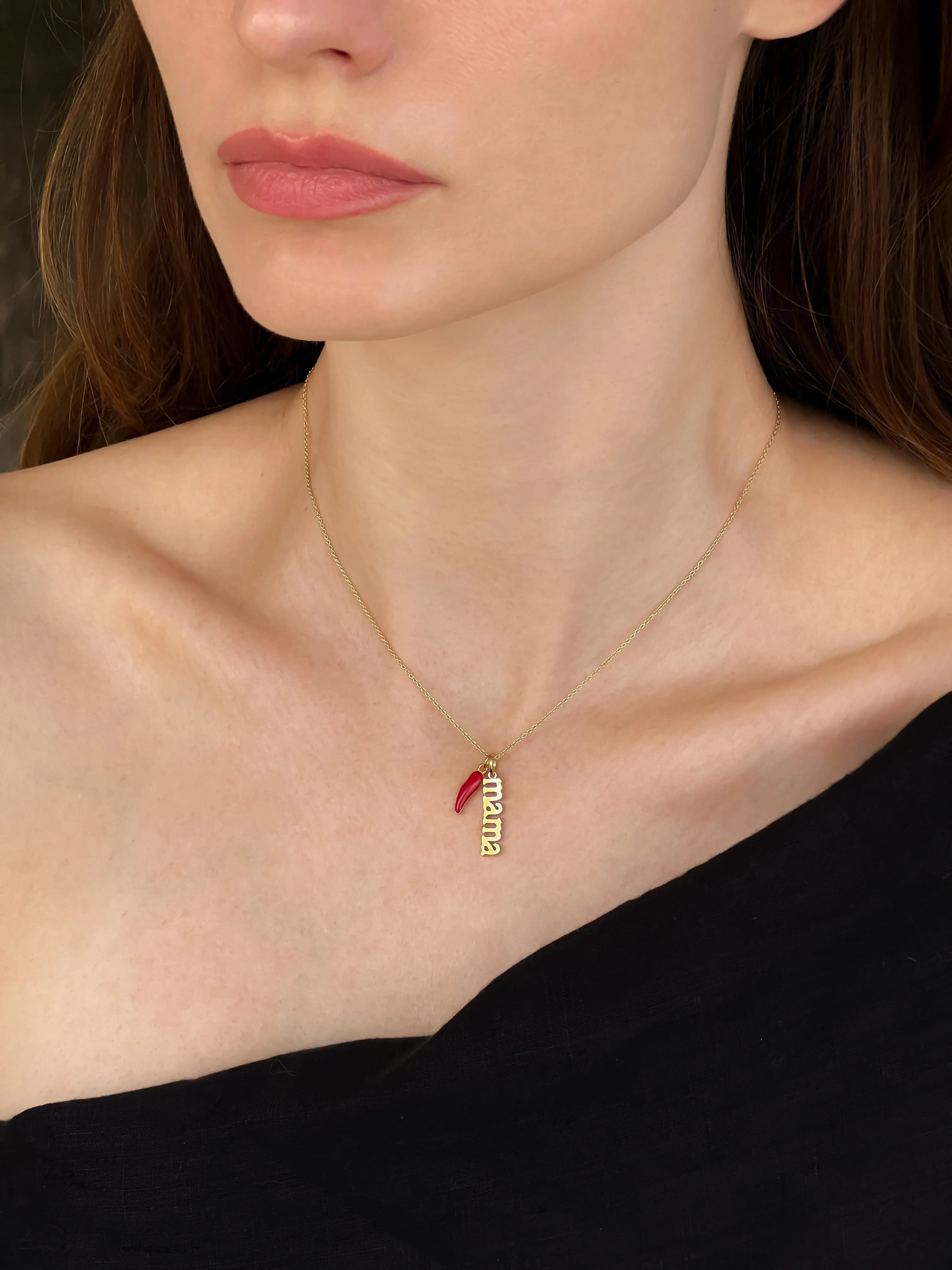 Pepper Charm - 18K Rose Vermeil