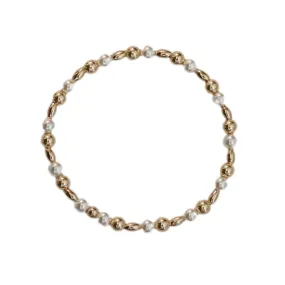 "MERI" 14k gold-filled Ball Beaded Bracelet