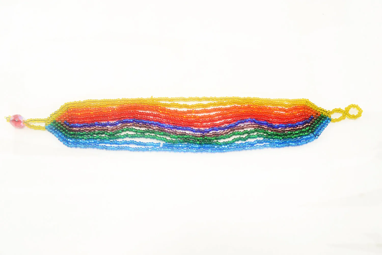 Rainbow 12 Strand Bracelet