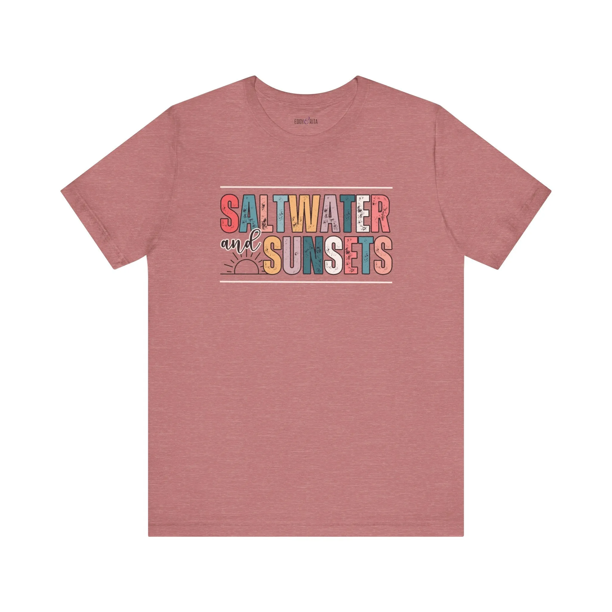 Saltwater and Sunsets Women's Bella Canvas T-Shirt