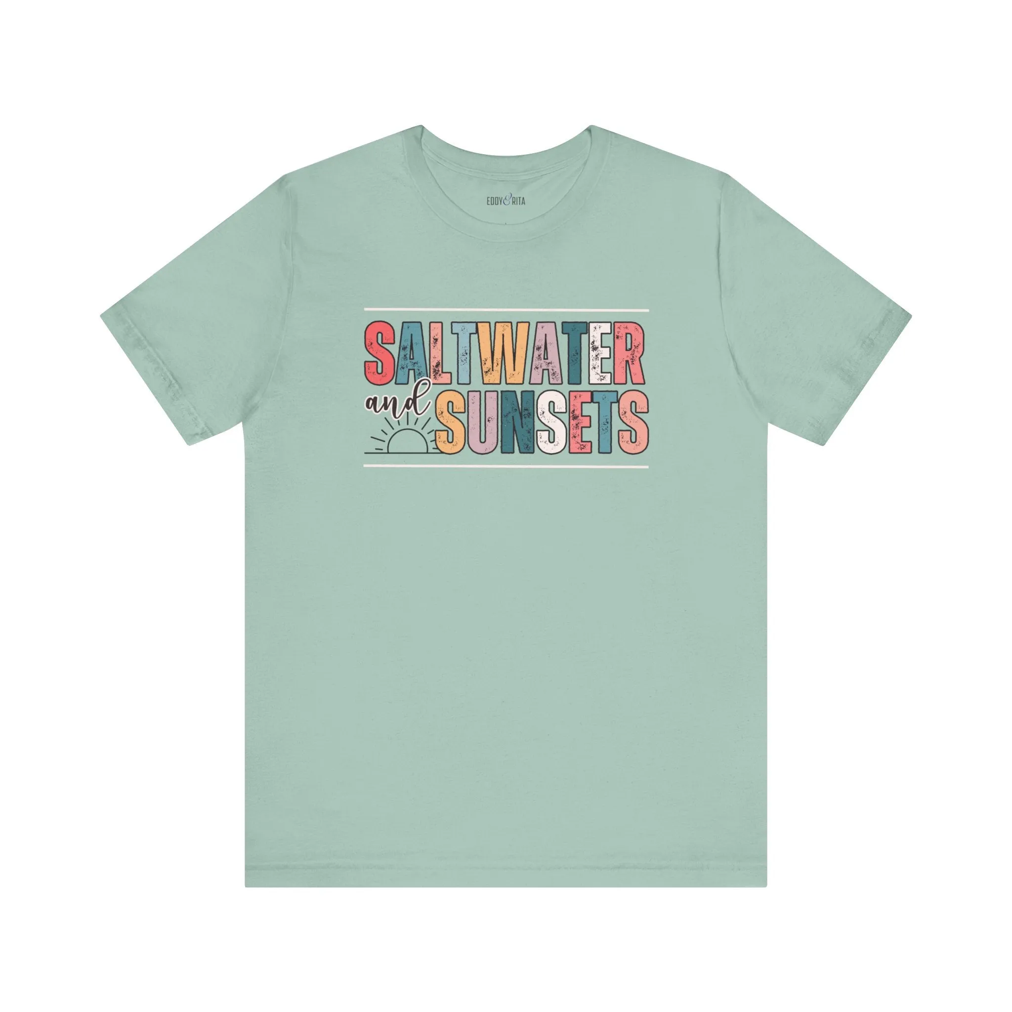 Saltwater and Sunsets Women's Bella Canvas T-Shirt