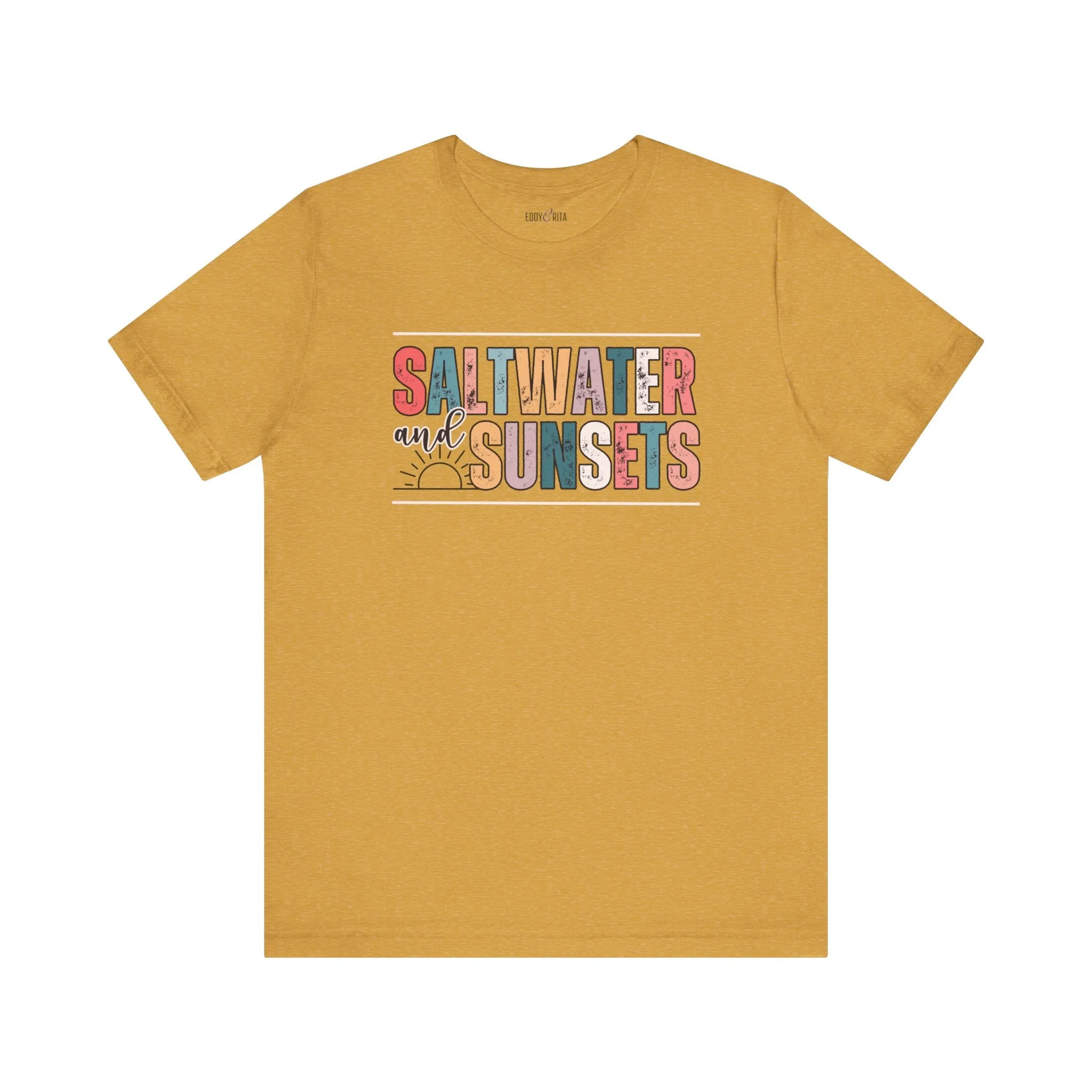 Saltwater and Sunsets Women's Bella Canvas T-Shirt