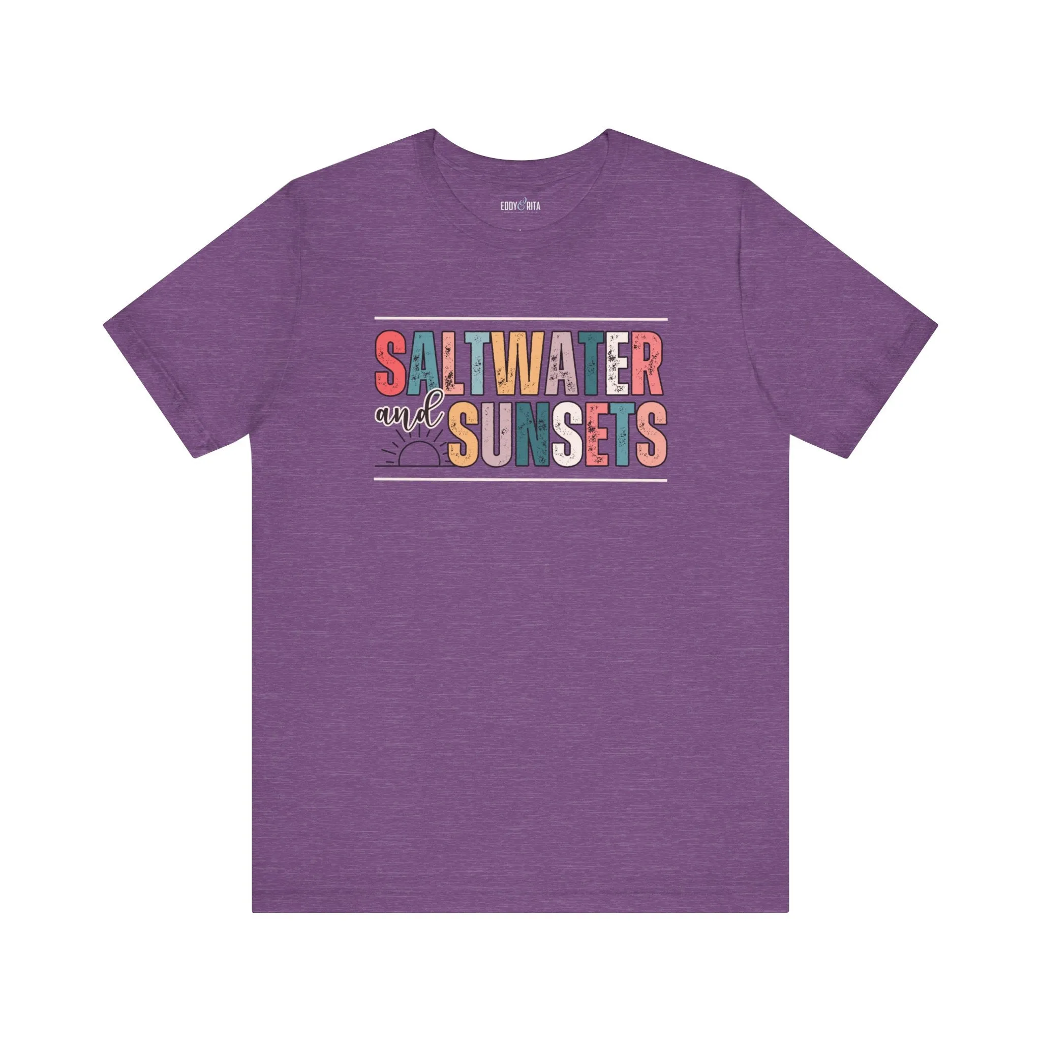 Saltwater and Sunsets Women's Bella Canvas T-Shirt