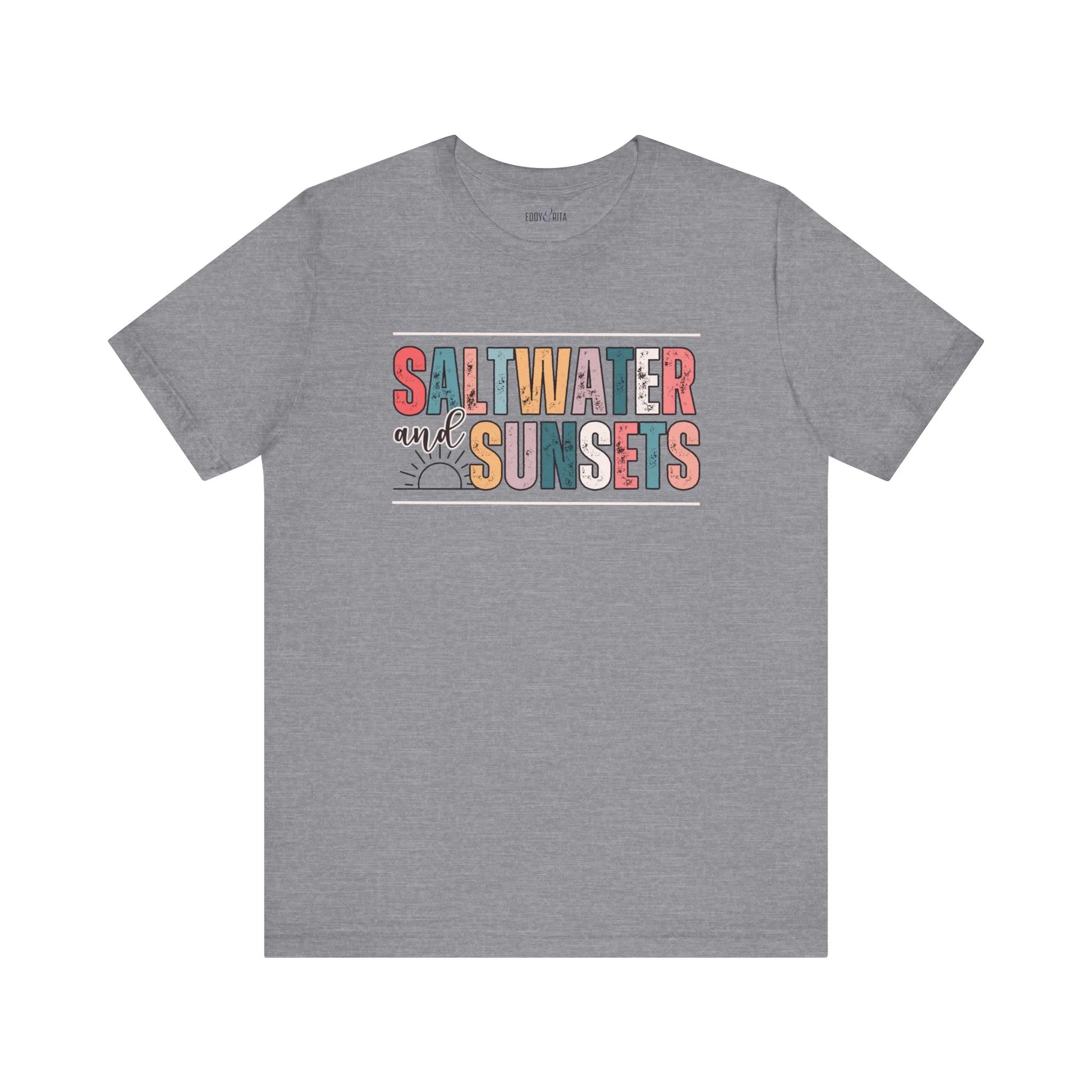 Saltwater and Sunsets Women's Bella Canvas T-Shirt