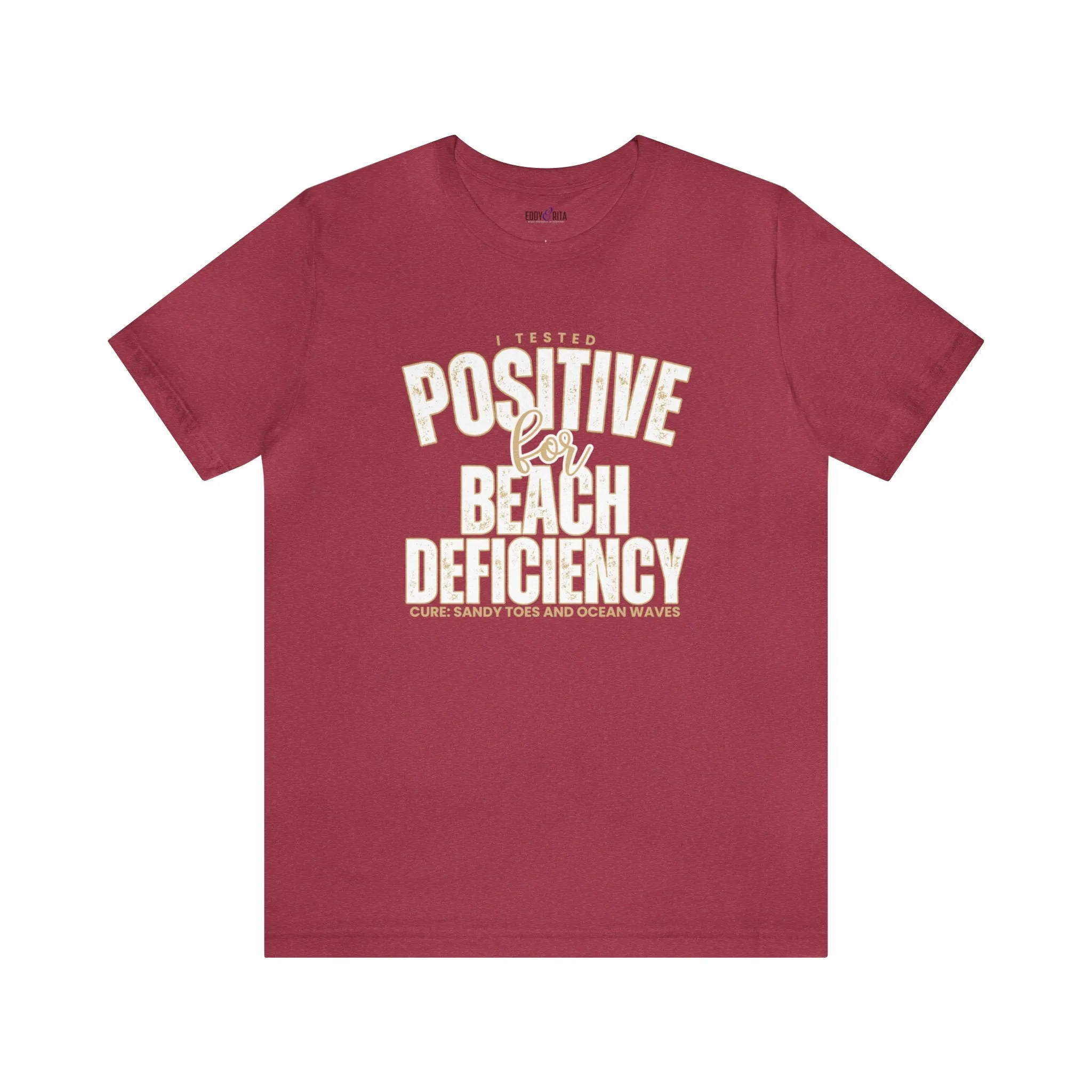 Women's "Beach Deficiency" Bella Canvas T-Shirt