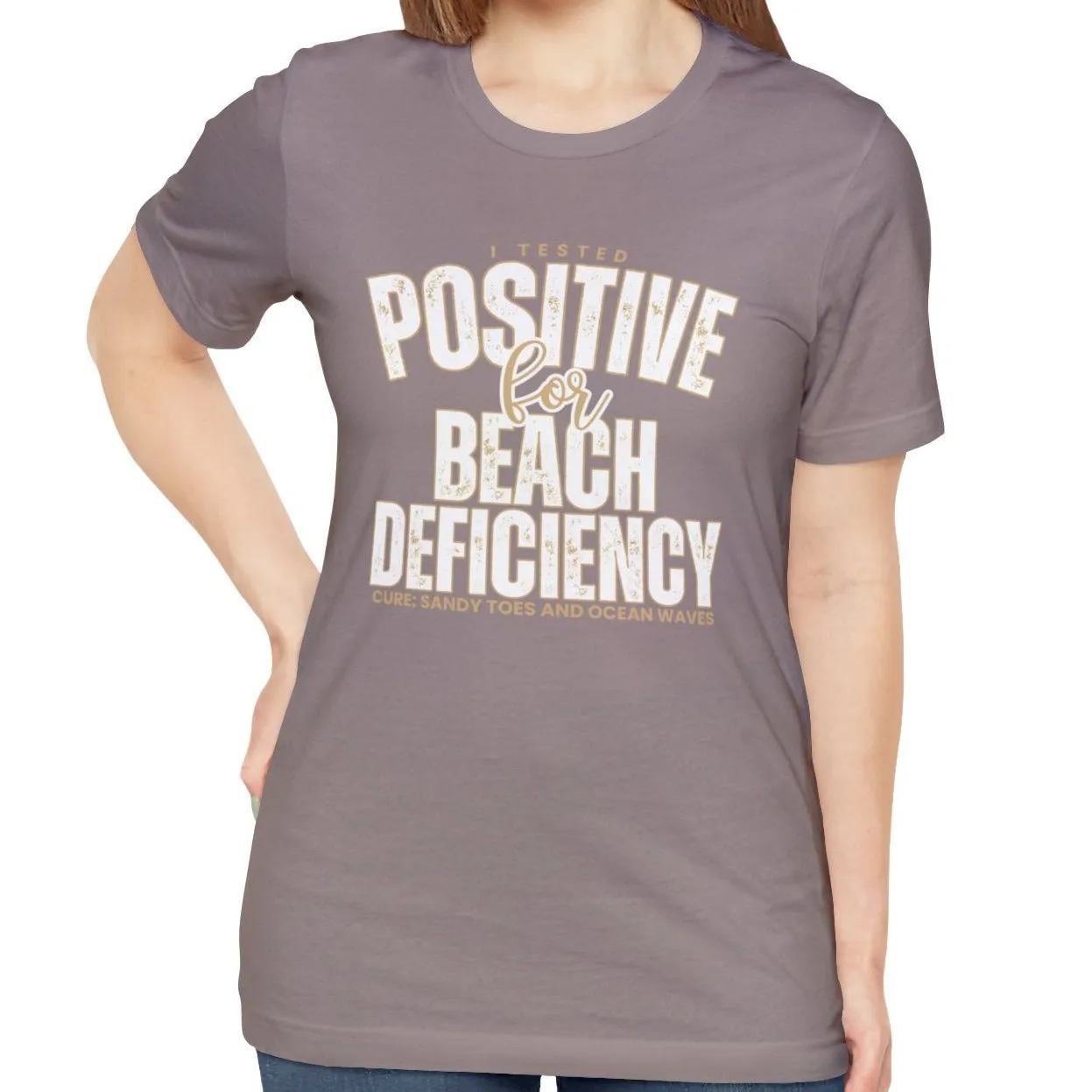 Women's "Beach Deficiency" Bella Canvas T-Shirt